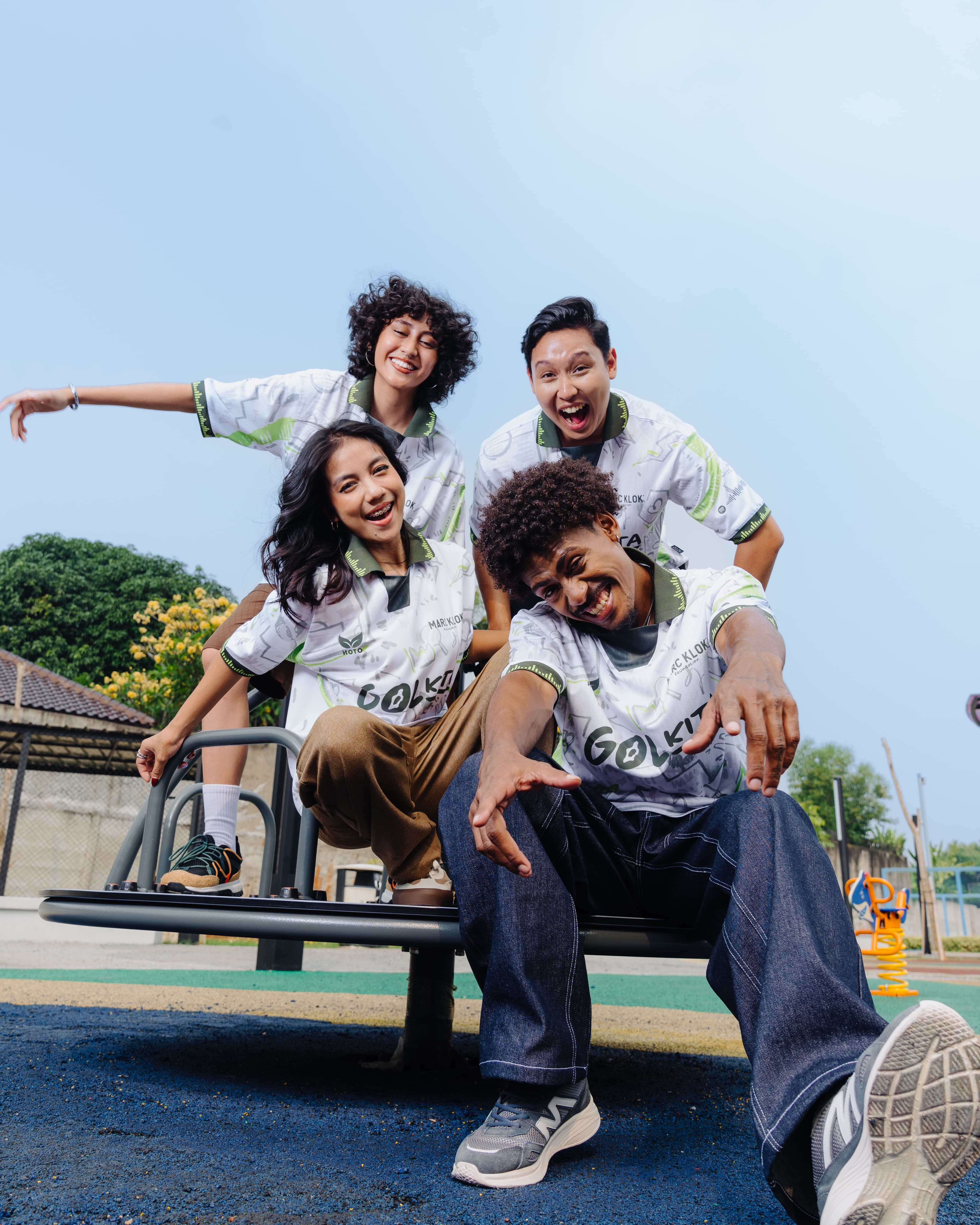 GOL KITA collaboration with Marc Klok Foundation